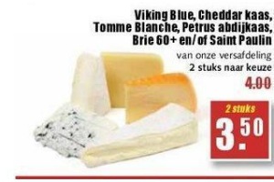 viking blue cheddar kaas tomme blanche petrus abdijkaas brie 60 en of saint paulin