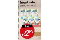 alpro drink houdbaar