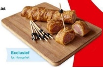 grillworst met kaas in bladerdeeg