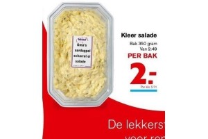 kleer salade
