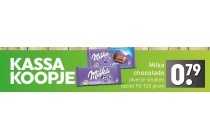 milka chocolade