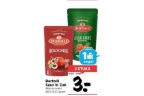 bertolli saus in zak