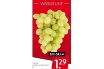 witte muskaat druiven