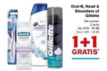 oral b head en shoulders of gillette
