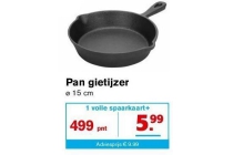 pan gietijzer