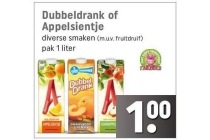 dubbeldrank of appelsientje