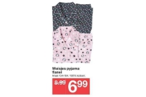 meisjes pyjama flanel