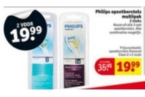 philips opzetborstel multipak