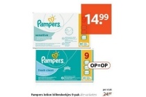 pampers lotion billendoekjes 9 pak