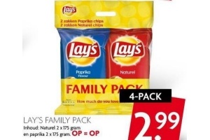 lay s family 4 pack