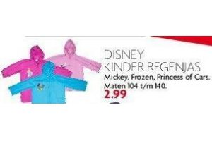 disney kinder regenjas