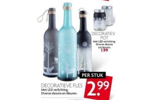 decoratieven fles