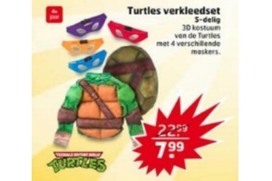 turtles verkleedset
