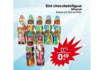 sint chocoladefiguur