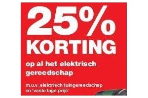 al het elektrisch gereedschap