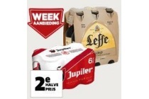 leffe stella artois hoegaarden wit of jupiler pils