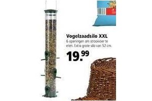 vogelzaadsilo xxl