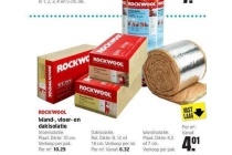 rockwool wand vloer en dakisolatie