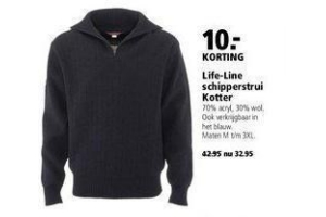 life line schipperstrui kotter