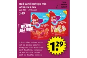 red band luchtige mix of berries mix