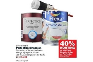 alle flexa strak in de lak en perfection binnenlak