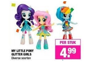 my little pony glitter girls