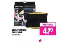 dunlop fitness tailleband