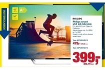 philips smart uhd led televisie