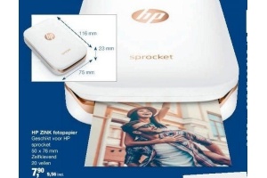 hp zink fotopapier