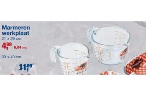 marmeren werkplaat