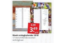 week omlegkalender 2018