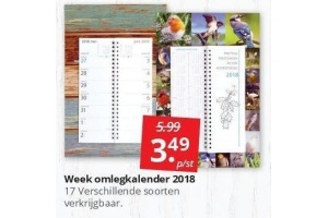 week omlegkalender 2018