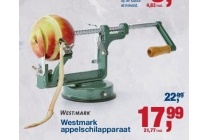 westmark appelschilapparaat