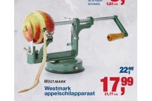westmark appelschilapparaat