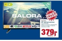 salora 49 uhd led televisie