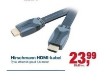 hirschmann hdmi kabel