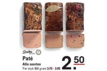 pate alle soorten