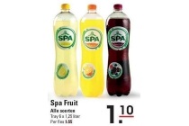 spa fruit alle soorten