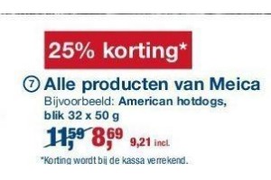 alle producten van meica