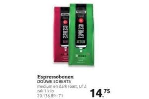 espressobonen