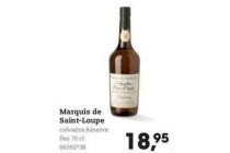 marquis de saint loupe calvados reserve