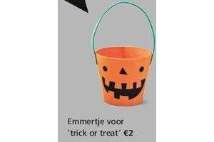 emmertje voor trick or treat