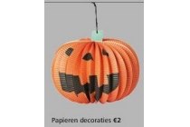 papieren decoraties