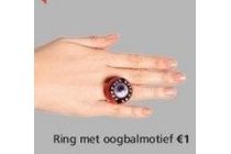 ring met oogbalmotief