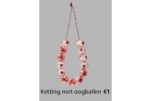 ketting met oogballen