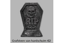 grafsteen van hardschuim