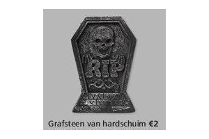 grafsteen van hardschuim