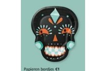 papieren bordjes