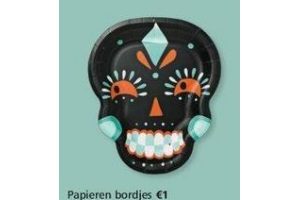 papieren bordjes