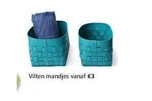 vilten mandjes